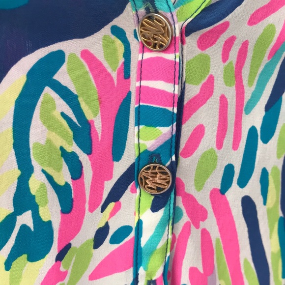 Lilly Pulitzer Elsa Flowy Top - Picture 2 of 4